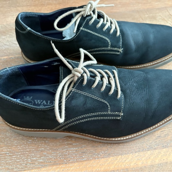 Wallin Bros Dark Navy Dress Shoes Men”s size 10.5 - Picture 7 of 7